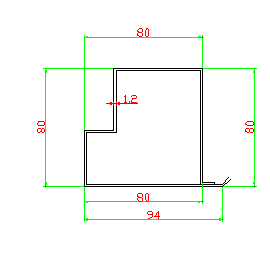 折叠箱框架型板系列    方管 2